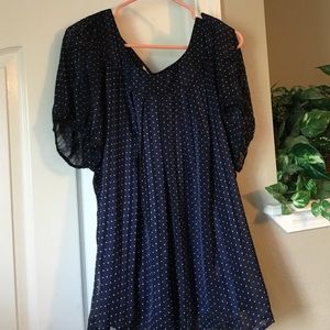 Cute polka dotted blouse