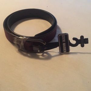 Steve Madden reversible belt