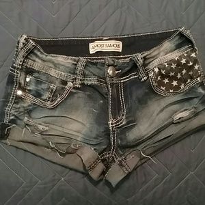 American flag shorts