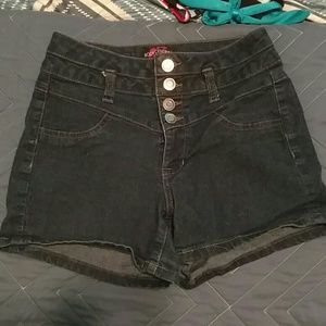 High waisted shorts
