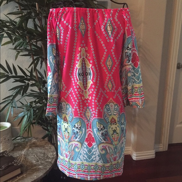 ☀️ Summer Clearance☀️ Bohemian Print Dress - Picture 2 of 2