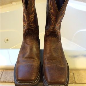 Justin brand Cowboy style work boots