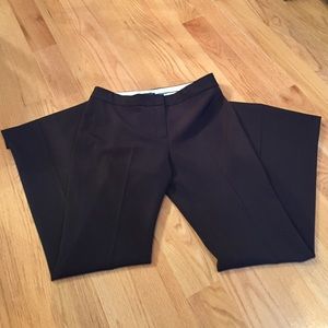 Tahari dark brown dress pants