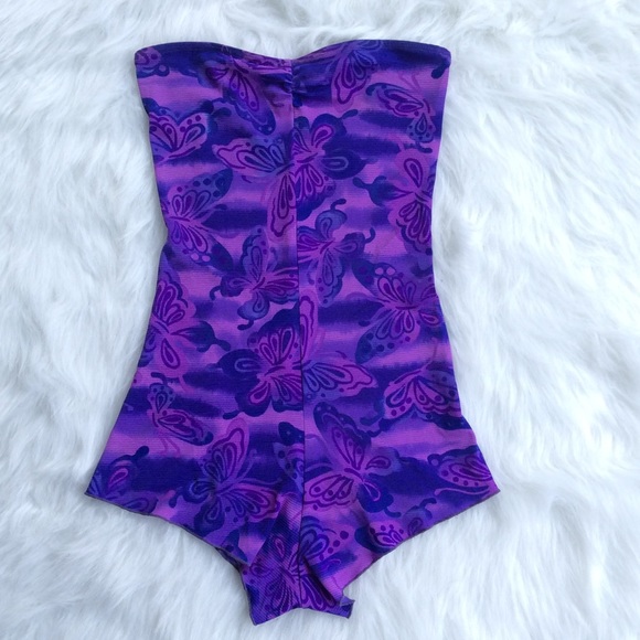Butterfly Purple one piece