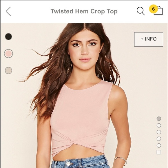 Knot crop top
