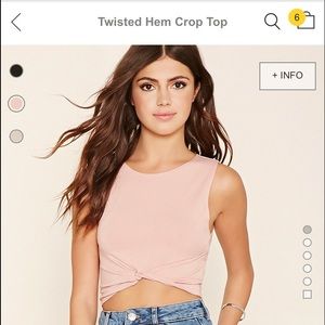 Knot crop top