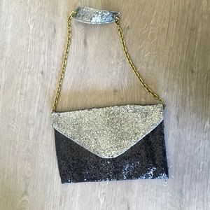 Jcrew Glitter Clutch