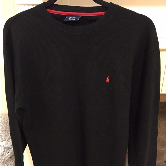 Black Ralph Lauren Men's long sleeve
