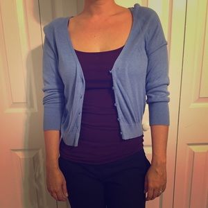 Mossimo blue cardigan