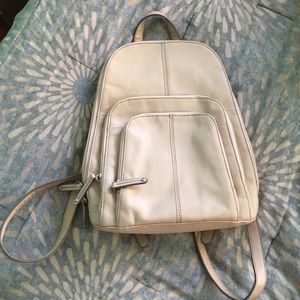 Genuine Leather Tignanello Backpack
