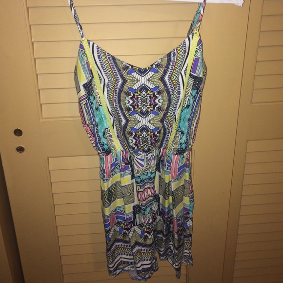 Patterned romper