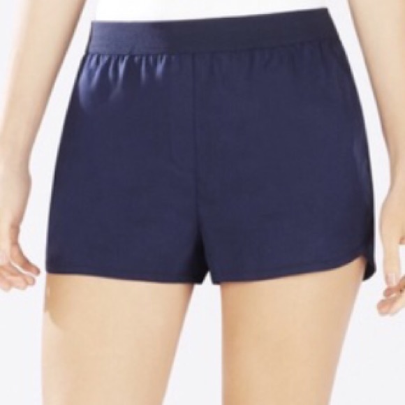 BCBG blue track shorts, excellent condition!