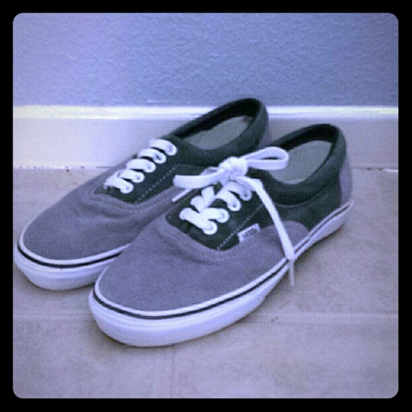 Muti-toned grey vans