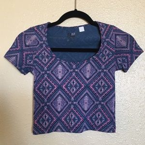 PacSun Short-Sleeved Crop Top