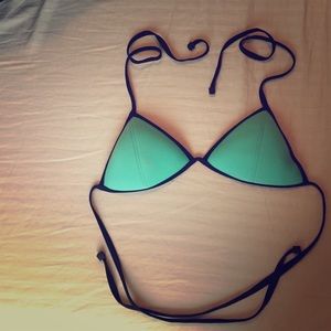 Triangl "Chloe" top in Miami Mint