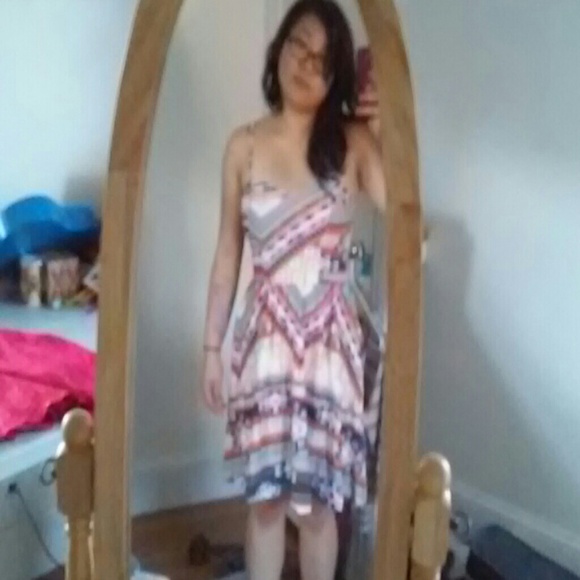 Tribal print dress