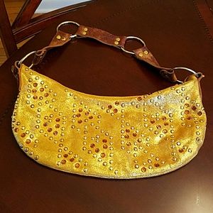 Betsey Johnson Gold Bag