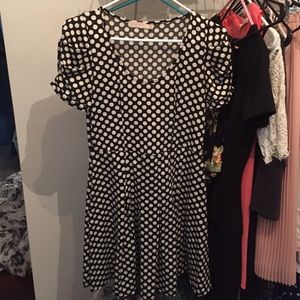 Polk a dot dress