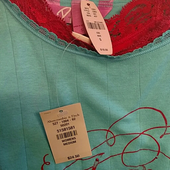 Two tank tops-one S Victoria's Secret and M Abercr - Picture 4 of 6