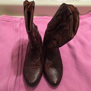 Cowboy ankle boots