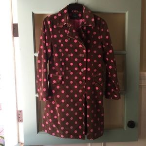 Mini Boden Velvet Pea Coat