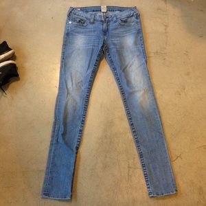 True Religion Light wash jeans