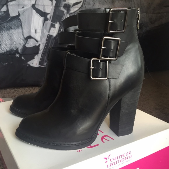 ONE DAY SALE! 🎉Chinese Laundry Buckle Bootie - Picture 3 of 4