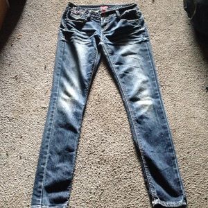 size 5 bongo skinny jeans
