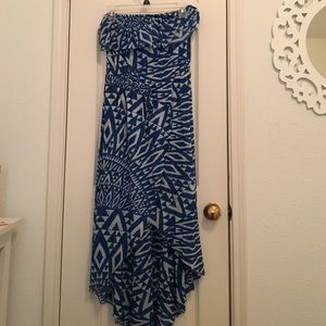Anthropologie (sweet pea) strapless dress