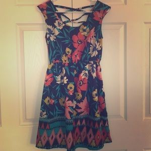 Floral summer dress