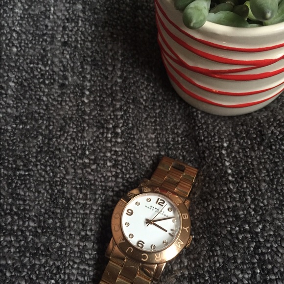 Marc Jacobs Rose Gold 'Amy' Watch
