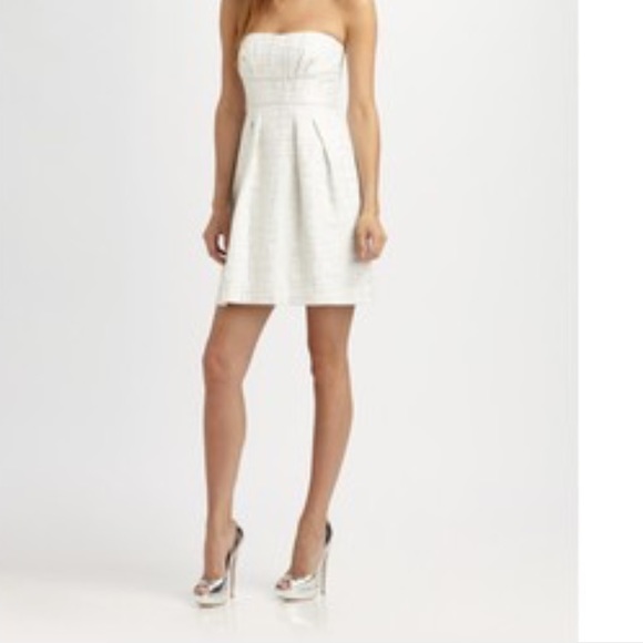 Gorgeous BCBG white dress