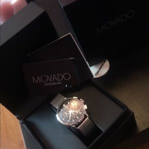 Authentic men's movado watch.