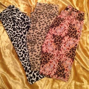 Cheetah/Leopard Print 🐆 Leggings Bundle
