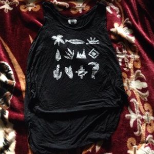 Old Navy Black beach tanktop