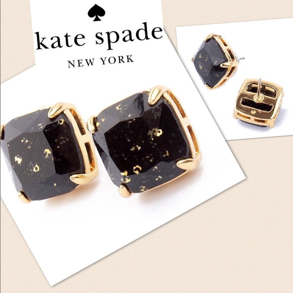 kate spade Jewelry - 💋 Glam Me Up in Glitter Stud Earrings Kate Spade