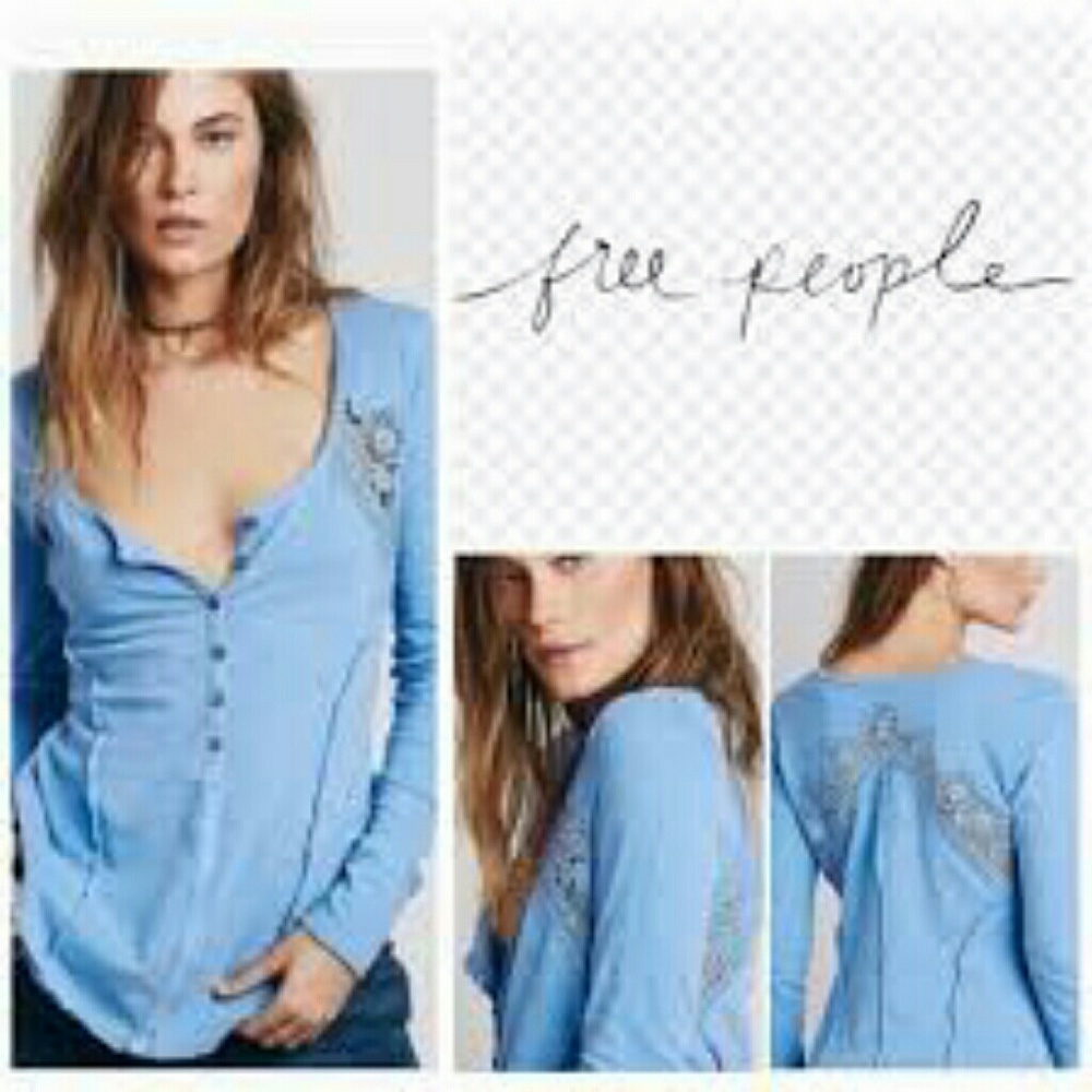Free People Long Sleeve Top NWOT