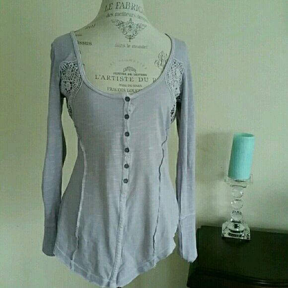Free People Long Sleeve Top NWOT - Picture 4 of 4