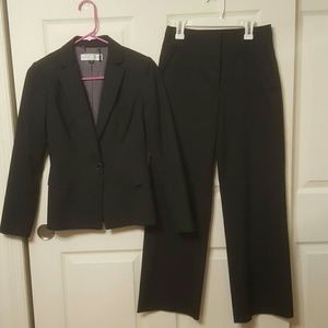 Pinstripe suit