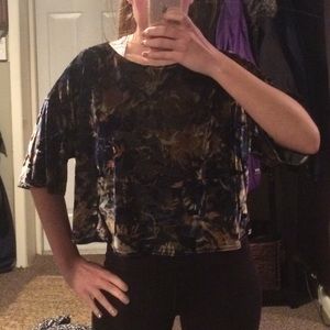 Vintage, velvet top🌛NWOT