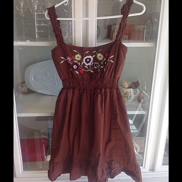 Wet Seal Dresses & Skirts - Boho Embroidered Sundress from Wet Seal NWOT