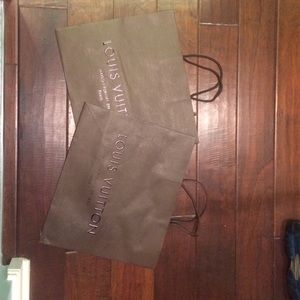 Two authentic Louis Vuitton bags