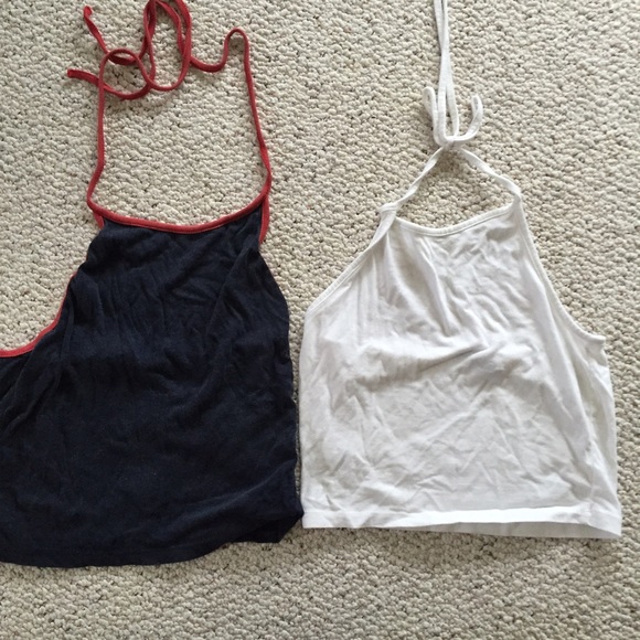 Brandy and Melville halter tops.
