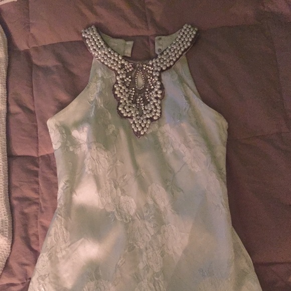 Cache White formal Mini Dress