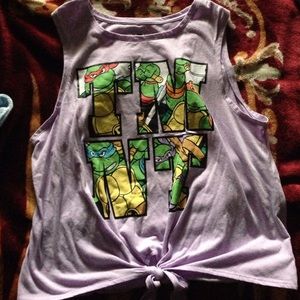 TMNT purple muscle tanktop