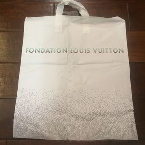 Louis Vuitton Foundation Plastic Bag