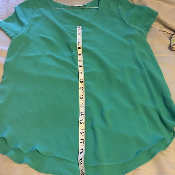 Lush teal top - Picture 3 of 4