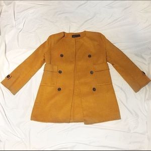 Zara Jackets & Coats - Mustard jacket Zara Jackets & Coats - Mustard jacket
