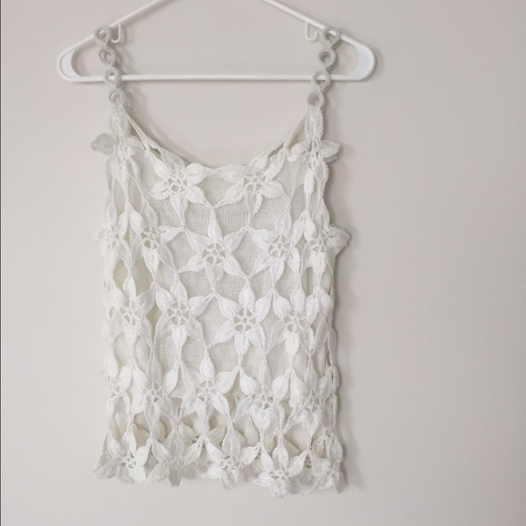 Tops - Crochet tank top