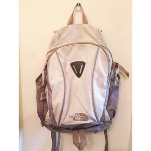 The North Face White Wasatch Backpack